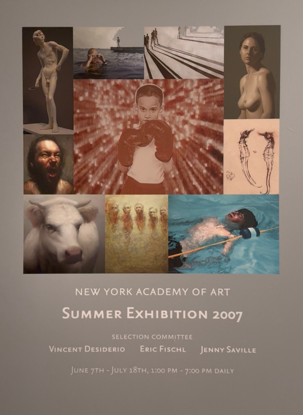 New York Academy of Art Summer Exhibition 2007 poster